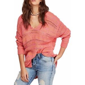 Free People Hot Tropics Pullover Sweater